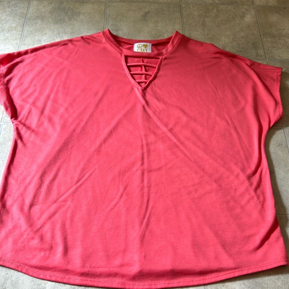 Pink Short Sleeve Top